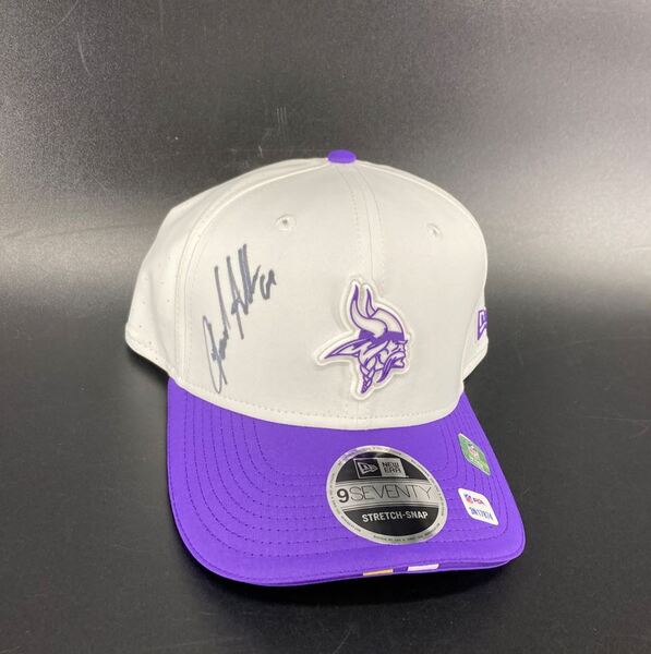 HOF - Vikings Jared Allen Signed 2025 Training Cap Hat