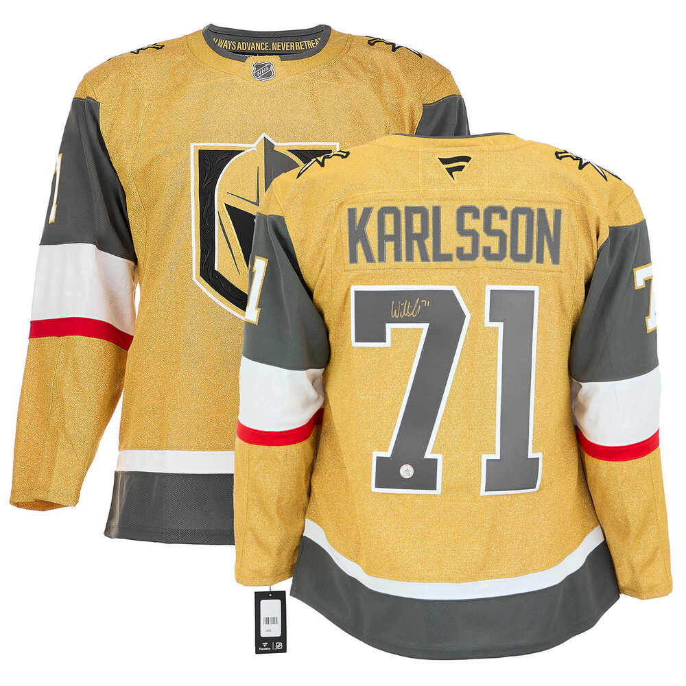 William Karlsson Autographed Vegas Golden Knights Fanatics Premium Jersey