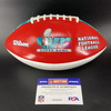 NFL - Chiefs Patrick Mahomes SB LVII Commemerative Panel Ball