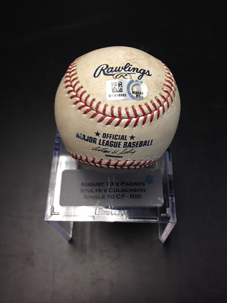 Rockies Authentics Single from Charlie Culberson on August 13, 2013