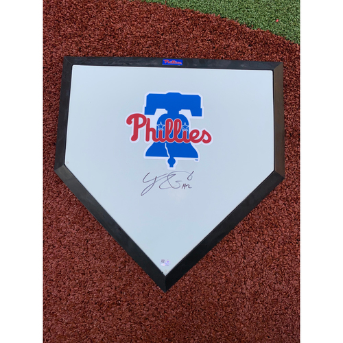 Jean Segura Autographed Homeplate