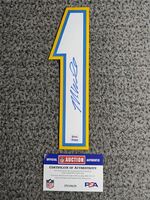NFL - Chargers Mike Williams Signed Jersey Number