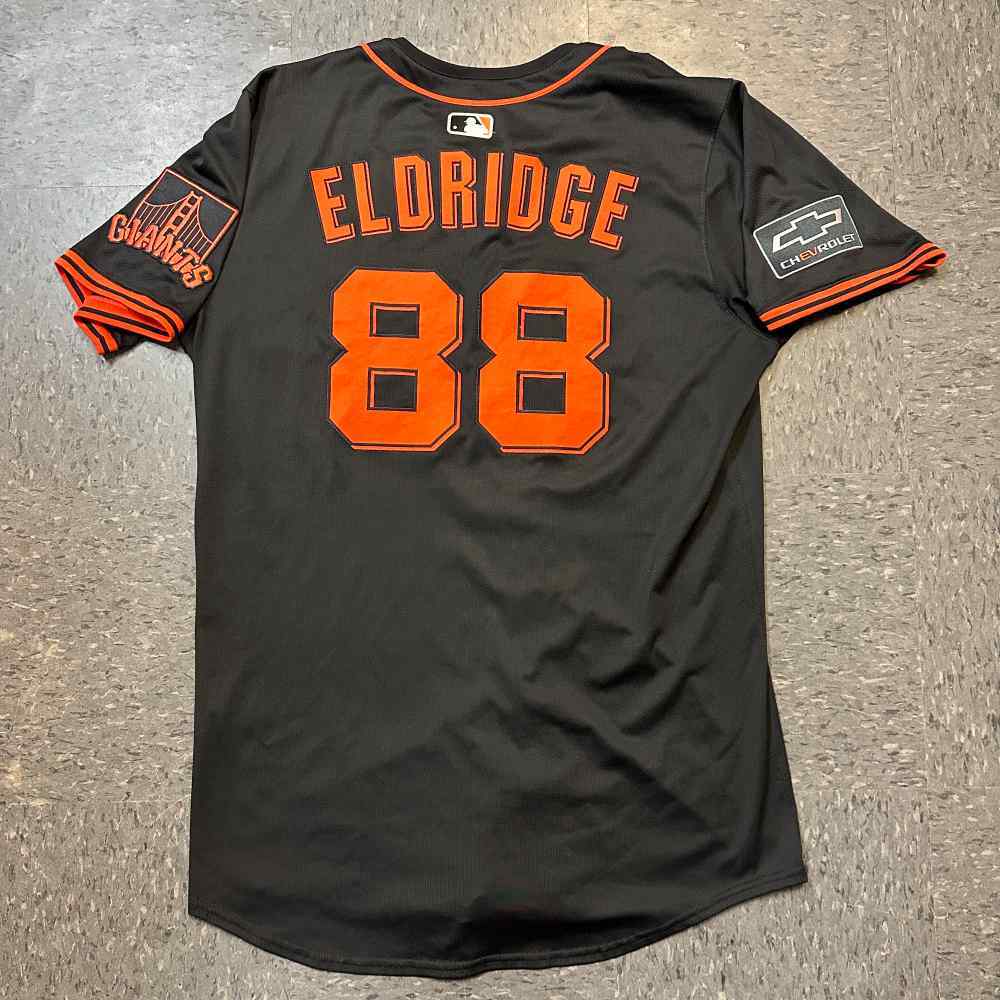 GIANTS ユニフォーム　非売品 2025 Team Issued Jersey - Black Alternate 