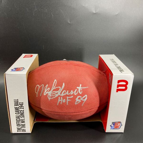 HOF - Steelers Mel Blount Signed Authentic Football