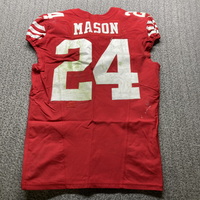Crucial Catch - 49ers Jordan Mason Game Used Jersey (10/20/24) Size 42