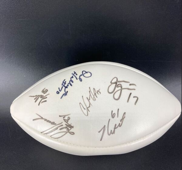 NFL - Cowboys Super Bowl XXXVI Commemorative Panel Ball Signed By Emmitt...