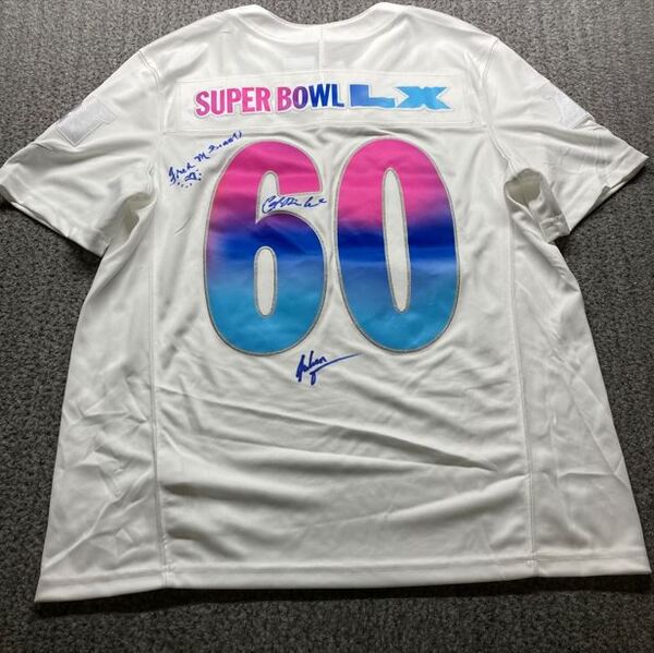 NFL - Multi Signed SB LX Authentic Jersey Signed by Pre-Game Preformers ...