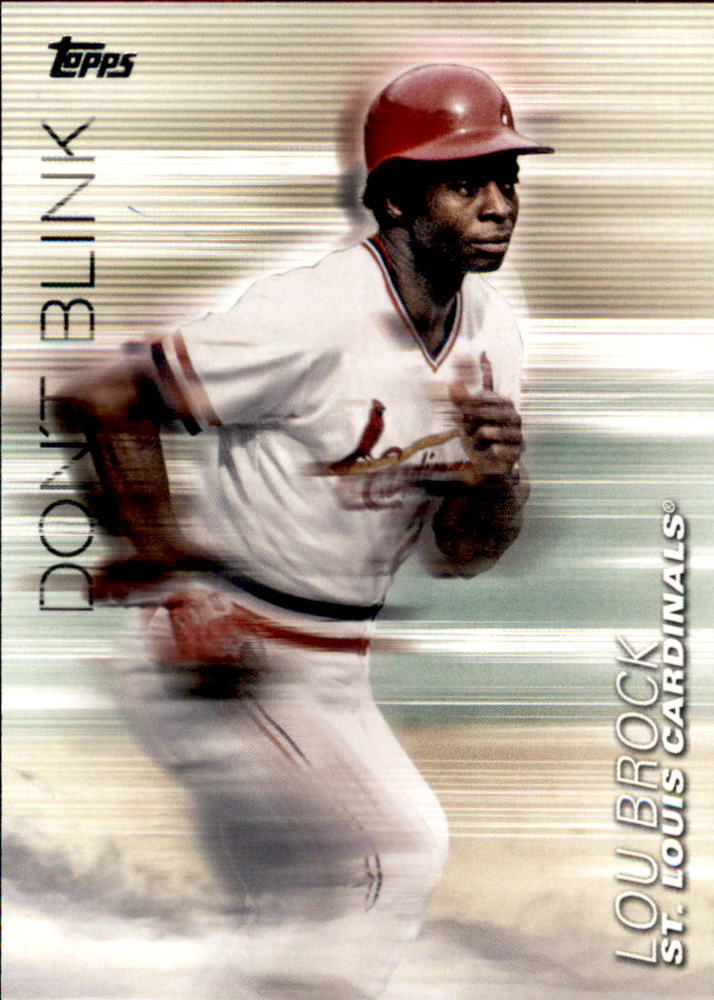 2018 Topps Update Don't Blink #DB4 Lou Brock