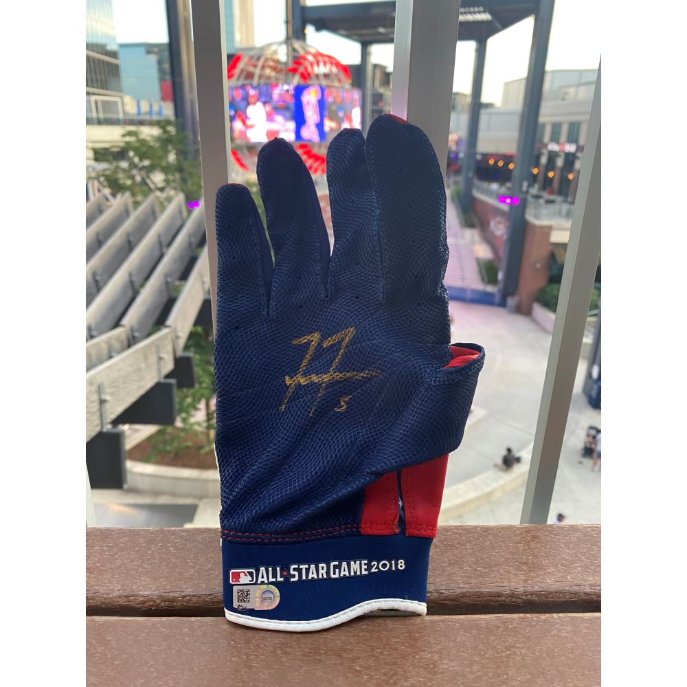 Freddie Freeman MLB Authenticated Autographed and 2018 MLB All Star