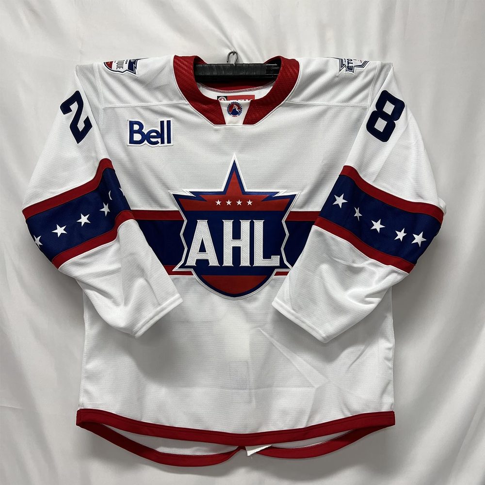 AHL Authentic 2023 AHL AllStar Challenge Jersey Worn and Signed by