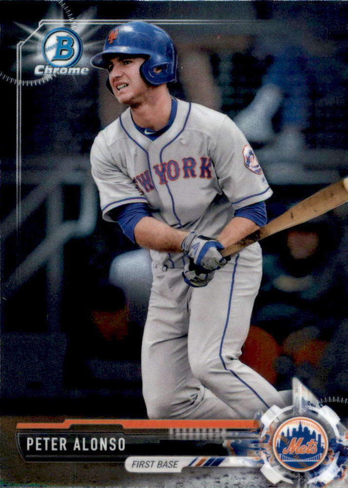 2017 Bowman Chrome Draft #BDC83 Peter Alonso