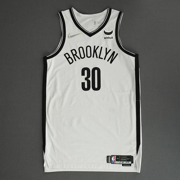 Seth Curry Brooklyn Nets Autographed Jersey JSA Certified