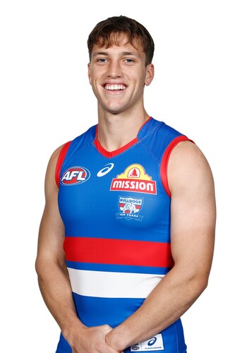 Photo of 2025 Forever in Footscray Signed Guernsey -  Match Worn* by Harvey Gallagher