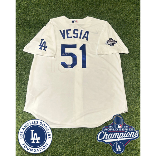 Alex Vesia Jackie Robinson Day 着用ユニフォーム 2023 Alex Vesia Game-Worn 42 Jackie Robinson Day Jersey | Los