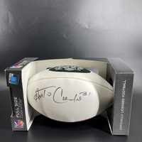 Jets - Antonio Cromartie Signed Panel Ball with Jets Logo
