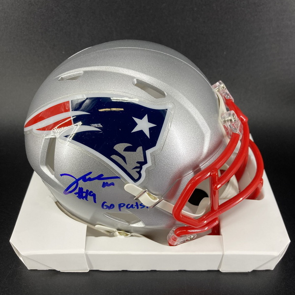 NFL - Patriots Joe Milton Signed Mini Helmet