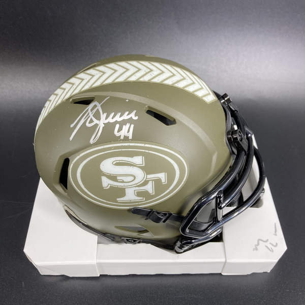 NFL - 49ers Kyle Juszczyk Signed STS Mini Helmet