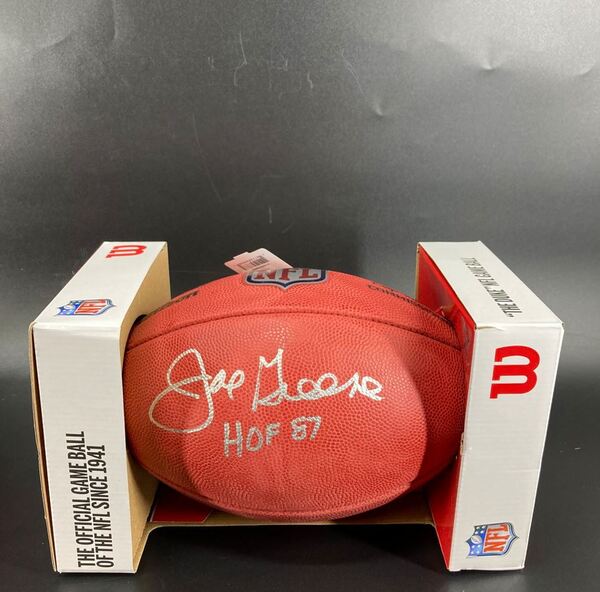 HOF - Steelers Joe Greene Signed Authentic Football