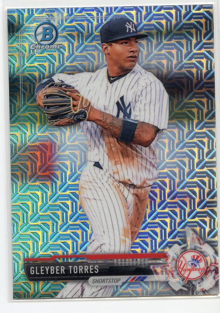 2017 Bowman Chrome Mega Box Prospects Refractors #BCP80 Gleyber Torres