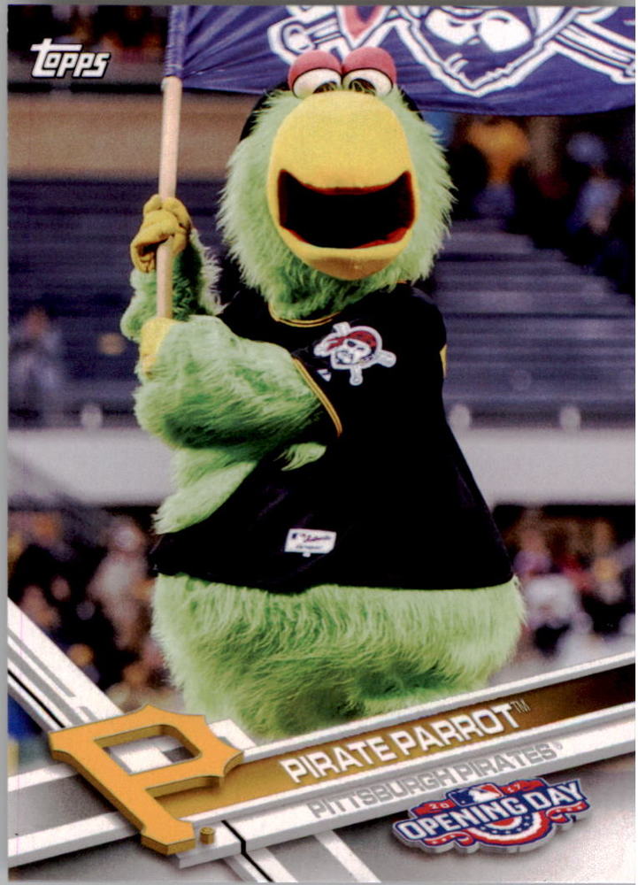 2017 Topps Opening Day Mascots #M12 Pirate Parrot