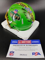 NFL - Bengals Shemar Stewart Signed NFL Draft Mini Helmet