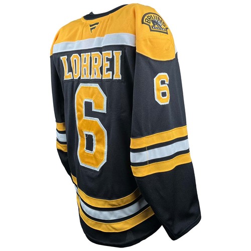 Photo of Game-Used 2024-2025 Season Home Hockey Jersey - Set 3 - Mason Lohrei