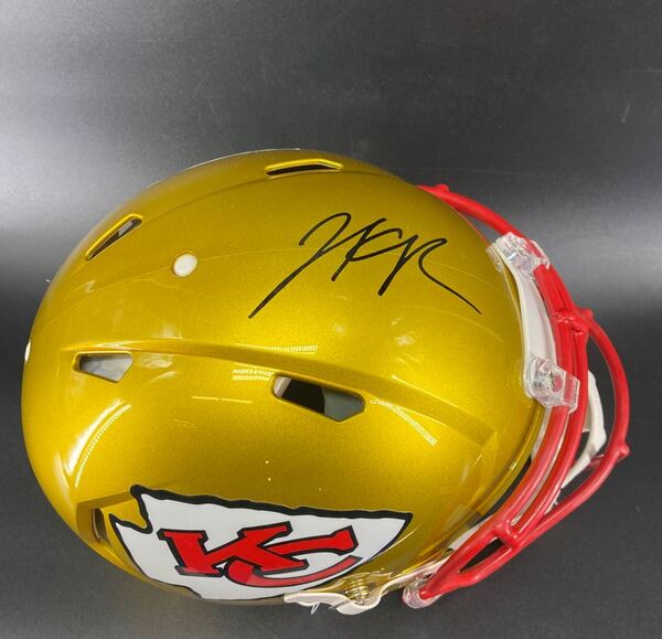 NFL - Chiefs Jalen Royals Signed Flash Authentic Speed Helmet