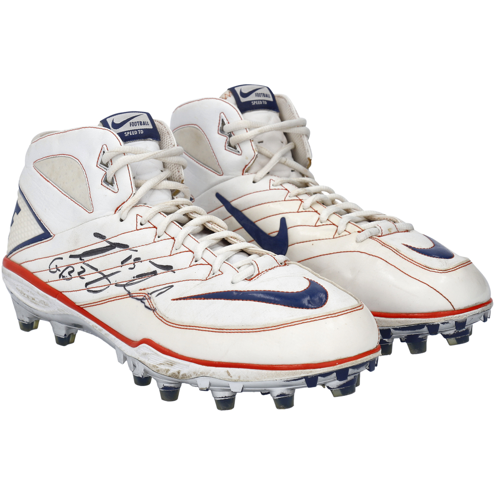Tim Tebow Denver Broncos Nike Autographed GameUsed Cleats from 2011