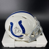 Colts - Darius Leonard Signed Mini Helmet