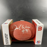 NFL - Cowboys Demarcus Ware Signed Authentic Football