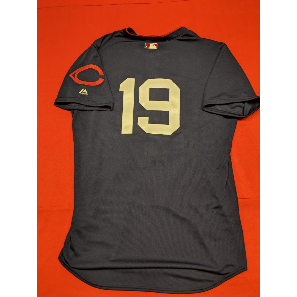 Joey Votto -- Game-Used Jersey -- 1911 Throwback worn 5/5/19