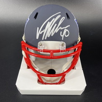 Bills - Von Miller Signed Shield Mini Helmet