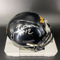 NFL - Commanders Luke McCaffrey Signed Alternate Mini Helmet