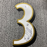NFL - Ravens Eric Weddle Signed Jersey Number