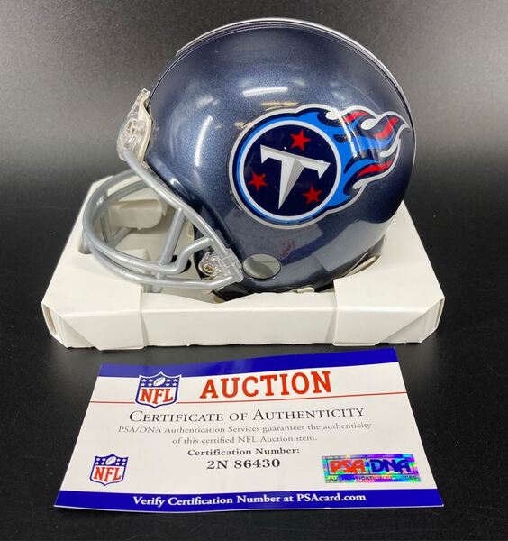 NFL - Titans Treylon Burks signed Mini Helmet
