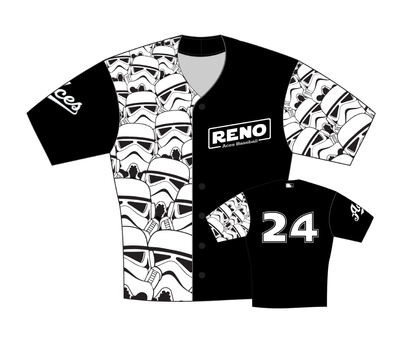 Erich Uelmen's #25 Signed Star Wars Jersey Size 46