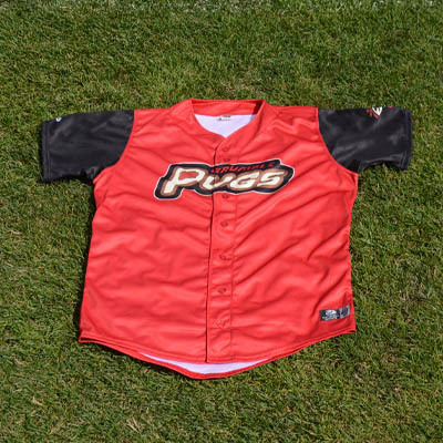 #35 Luis Moreno Binghamton Grumble Pugs Jersey