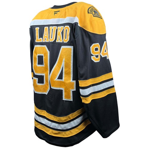 Photo of Game-Used 2024-2025 Season Home Hockey Jersey - Set 3 - Jakub Lauko