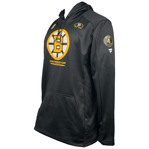 Photo of Team-Issued 2026 Playoffs Player-Worn Fanatics Bruins Hoodie - Nikita Zadorov