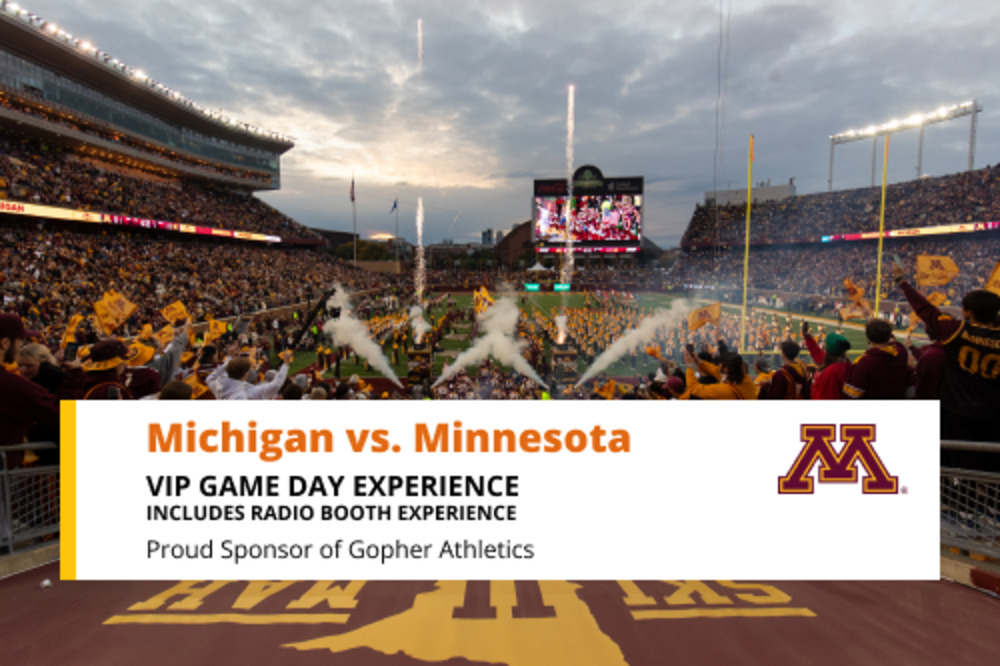Michigan vs. Minnesota | October 3, 2026 (2 passes)