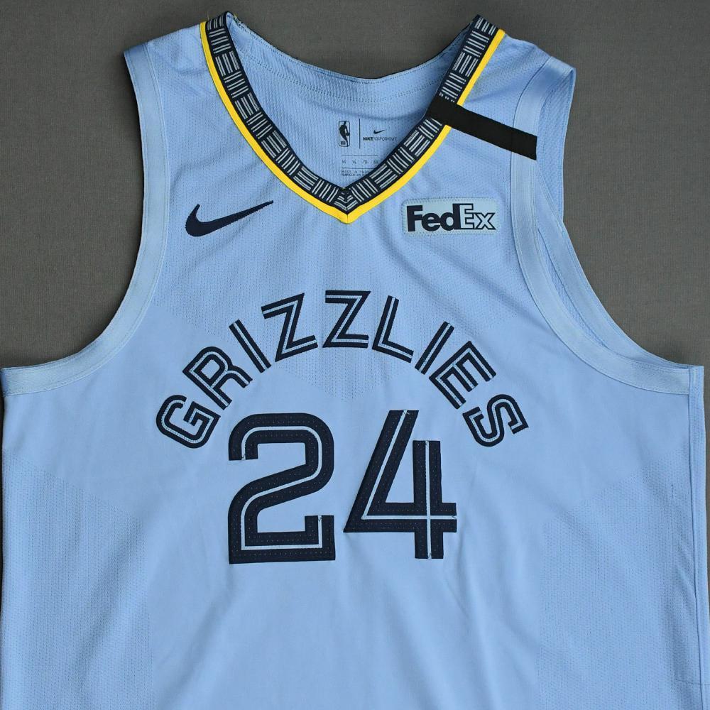 Dillon Brooks Memphis Grizzlies GameWorn Statement Edition Jersey