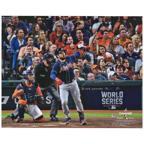 Travis d'Arnaud Atlanta Braves Autographed 16