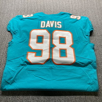 NFL - Dolphins Raekwon Davis Game Issued Jersey Size 50