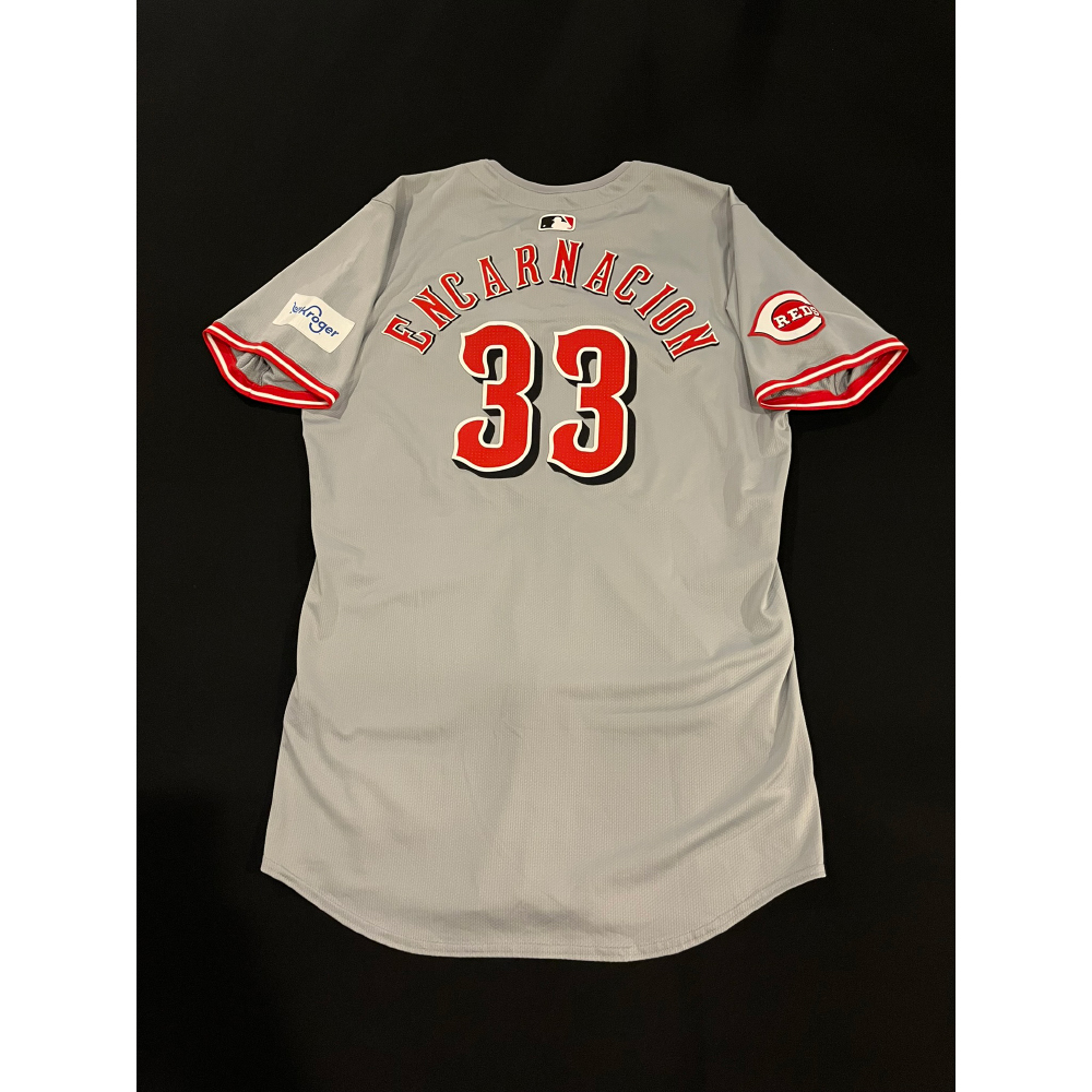 Christian Encarnacion Strand -- 2024 Game-Used Road Gray