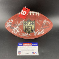 Legends - Authentic Football Signed by Joe Montana, Terry Bradshaw, Jim ...