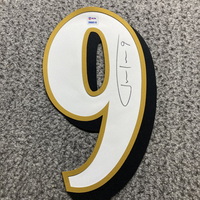 NFL - Ravens Justin Tucker Signed Jersey Number