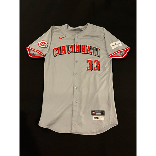 Christian Encarnacion Strand -- 2024 Game-Used Road Gray