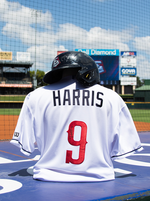 Dustin Harris #9 RRE Jersey & Helmet