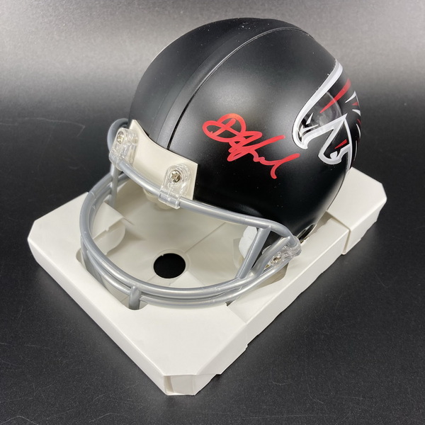NFL - Falcons Drake London signed mini helmet