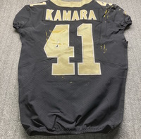 Crucial Catch - Saints Alvin Kamara Game Worn Jersey (10/12/20) Size 40
